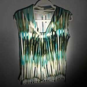 Dana Buchman sleeveless blouse